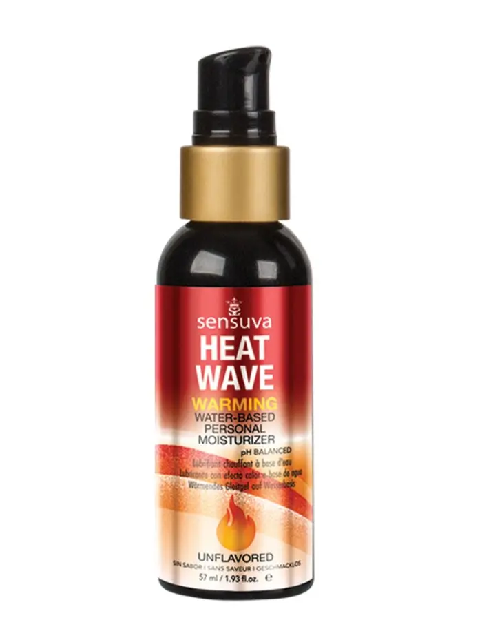 Heat Wave Natural Water-Based Warming Lubricant 2oz