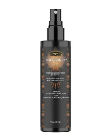 Sex Magnet Pheromone Body Spray Leather 4oz