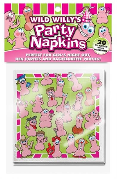 Wild Willys Party Napkins - 10 Count