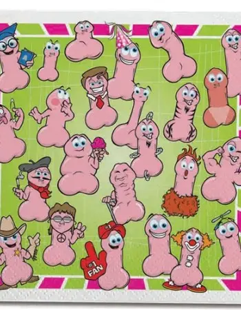 Wild Willys Party Napkins - 10 Count