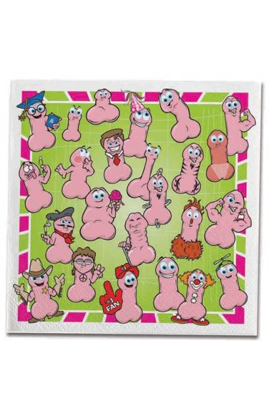 Wild Willys Party Napkins - 10 Count