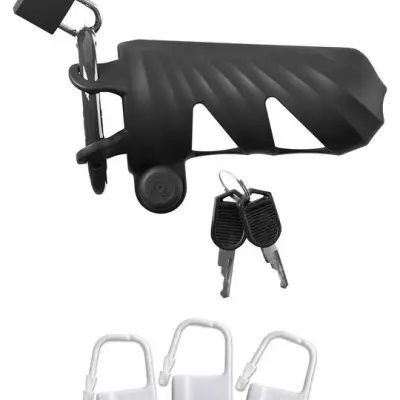 Fantasy C-Ringz Remote-Controlled Vibrating Cock Blocker - Black