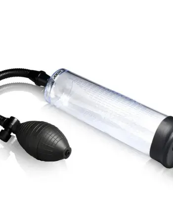 Amp Up Penis Pump With Bulb - Clear