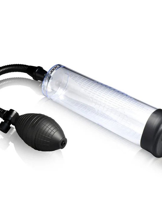 Amp Up Penis Pump With Bulb - Clear