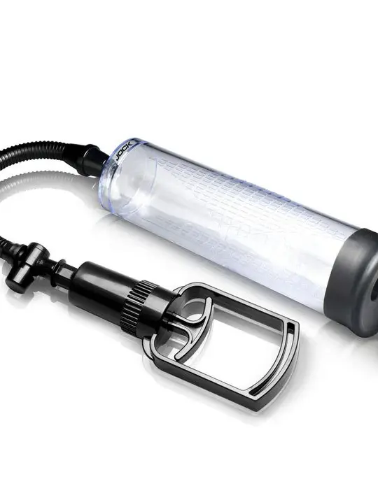 Amp Up Penis Pump With Pull Rod - Clear