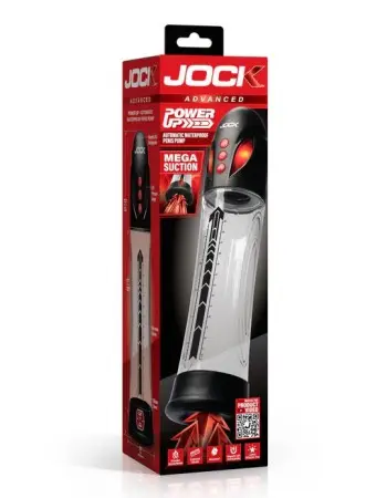 Power Up Automatic Waterproof Penis Pump - Clear