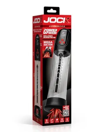 Power Up Digital Automatic Waterproof Penis Pump - Clear