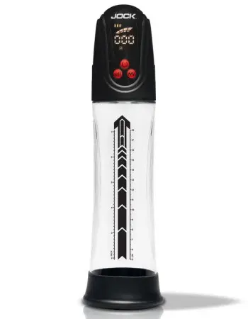 Power Up Digital Automatic Waterproof Penis Pump - Clear