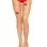 Bisou Sheer Kiss Tights - Os - Nude/red