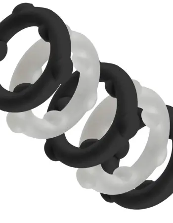 Gearheads 5 Pack Spinner Rings - Black Vapor