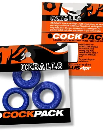 Cockpack Multi Design 3 Pack - Blue Fire