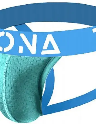 Aqua Vibrant Jockstrap - Medium