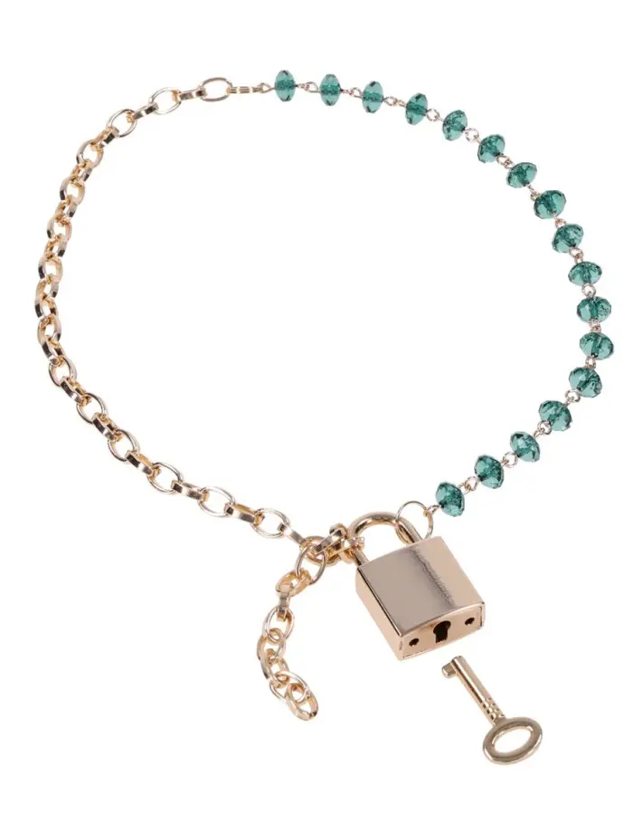 Indica Crystal Day Collar - Green