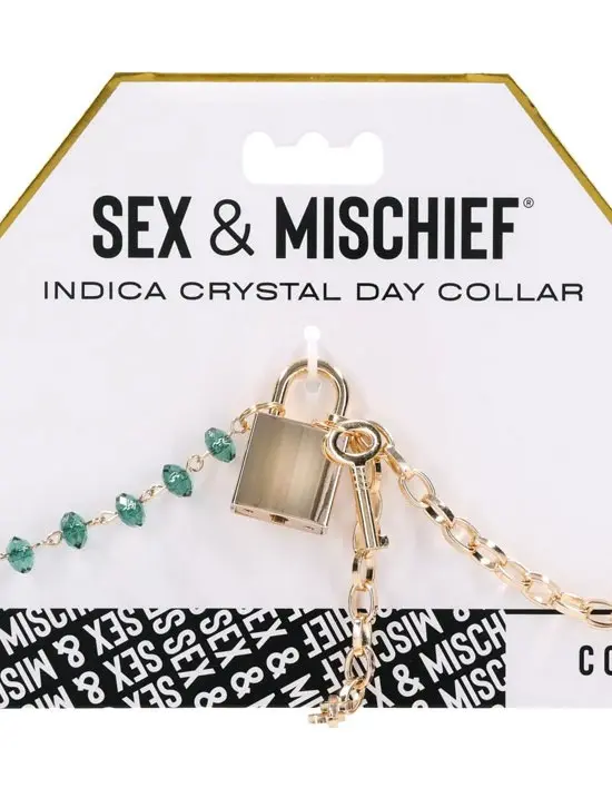 Indica Crystal Day Collar - Green