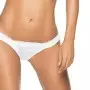 Low Back v Strap Shiny Thong - Medium/large - White