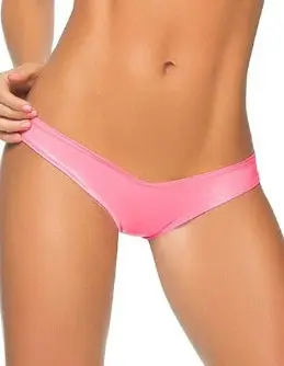 Wet Flattering Mini Srunchy Panty - Small/medium - Wet Pink