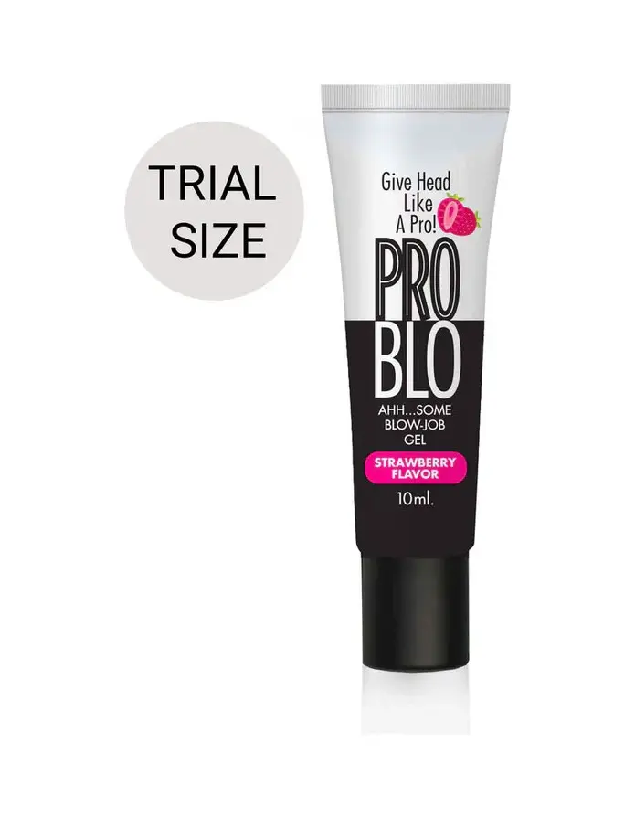 Pro Blo Oral Pleasure Gel Pop Display 66ct - 10ml Tubes: 3 Flavors