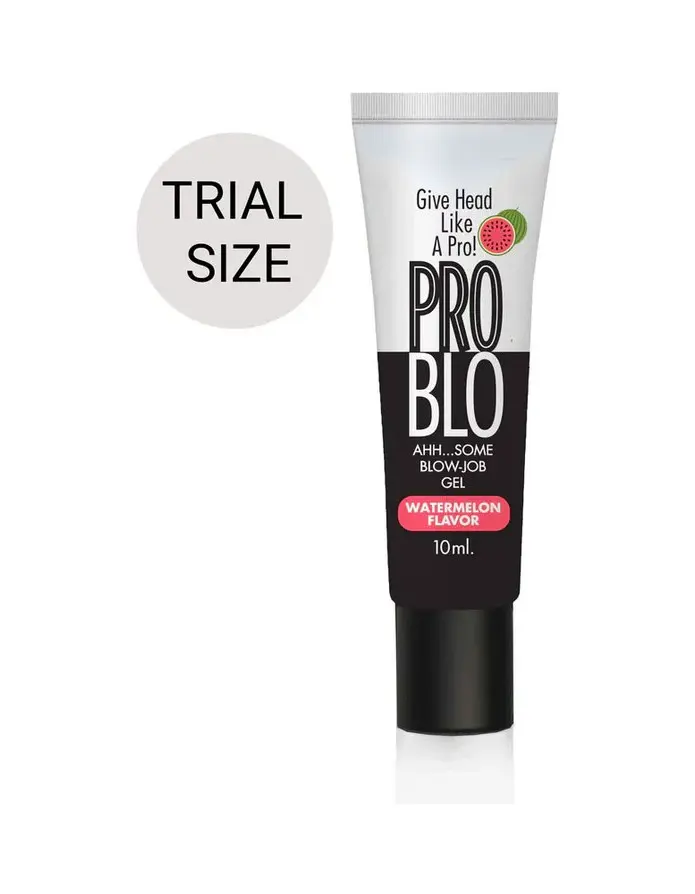 Pro Blo Oral Pleasure Gel Pop Display 66ct - 10ml Tubes: 3 Flavors