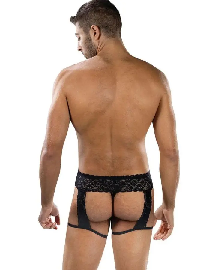 Midnight Stride Garters - Os - Black