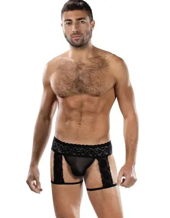 Midnight Stride Garters - Os - Black