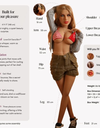 Doll Emma Vanilla 4ft 11"