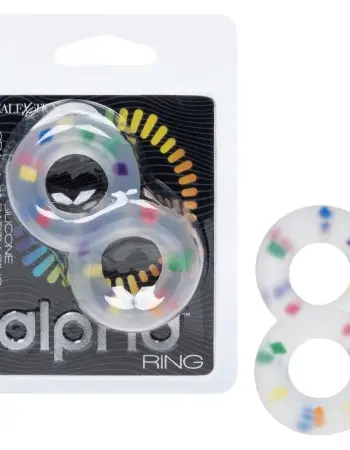 Alpha Liquid Silicone Crazy 8 Party Ring