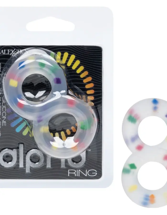 Alpha Liquid Silicone Crazy 8 Party Ring
