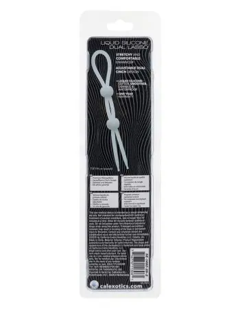 Alpha Liquid Silicone Dual Lasso - Natural