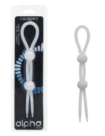 Alpha Liquid Silicone Dual Lasso - Natural