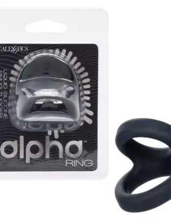 Alpha Liquid Silicone Snug Tugger - Black