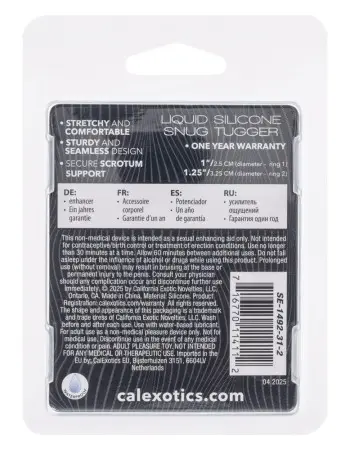 Alpha Liquid Silicone Snug Tugger - Black