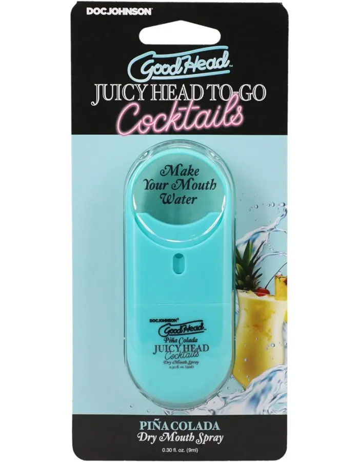Goodhead Juicy Head Cocktails Dry Mouth Spray to-Go - Pina Colada