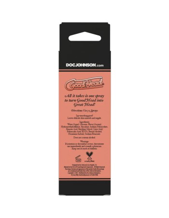 Goodhead - Juicy Head - Cocktails Dry Mouth Spray Peach Bellini - 2oz