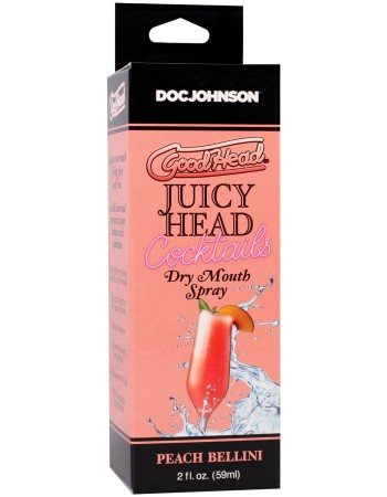 Goodhead - Juicy Head - Cocktails Dry Mouth Spray Peach Bellini - 2oz