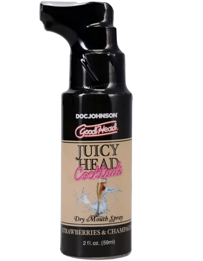Goodhead - Juicy Head - Cocktails Dry Mouth Spray Strawberries/champagne - 2oz