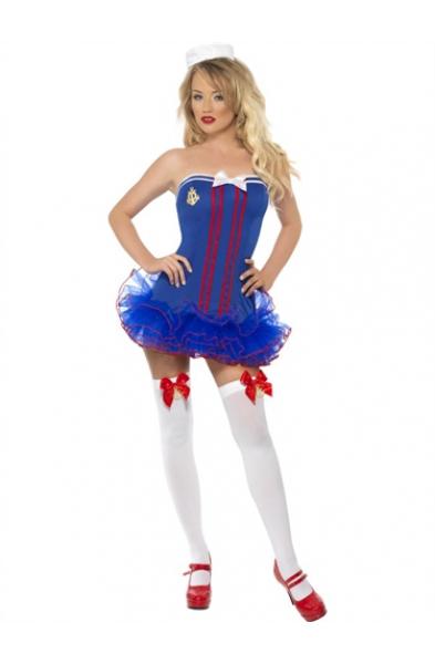 Fever Tutu Sailor Costume - Extra Small