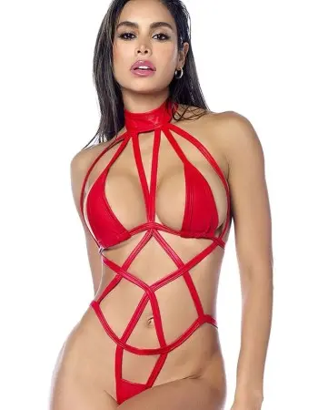 Bodysuit - Large/xl - Red