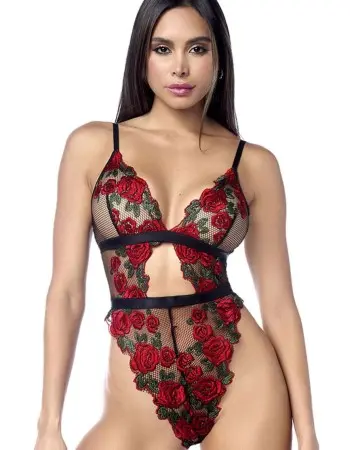 Teddy - Small/medium - Black/red