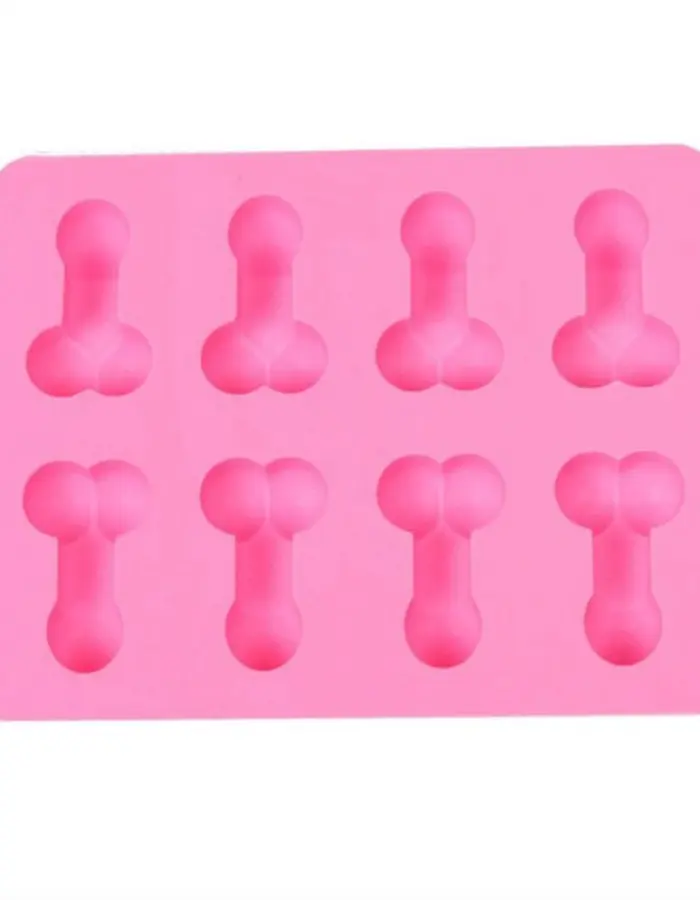 Party Penis Chocolate Ice Tray Pink