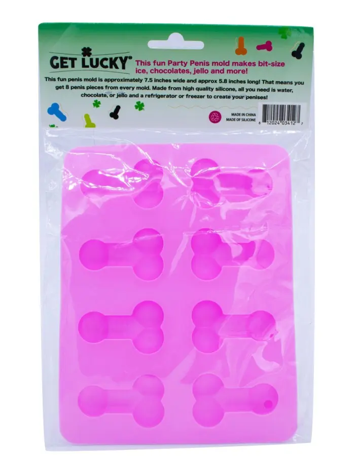 Party Penis Chocolate Ice Tray Pink