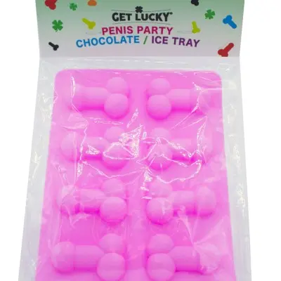 Party Penis Chocolate Ice Tray Pink