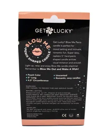 Penis Candle Peach