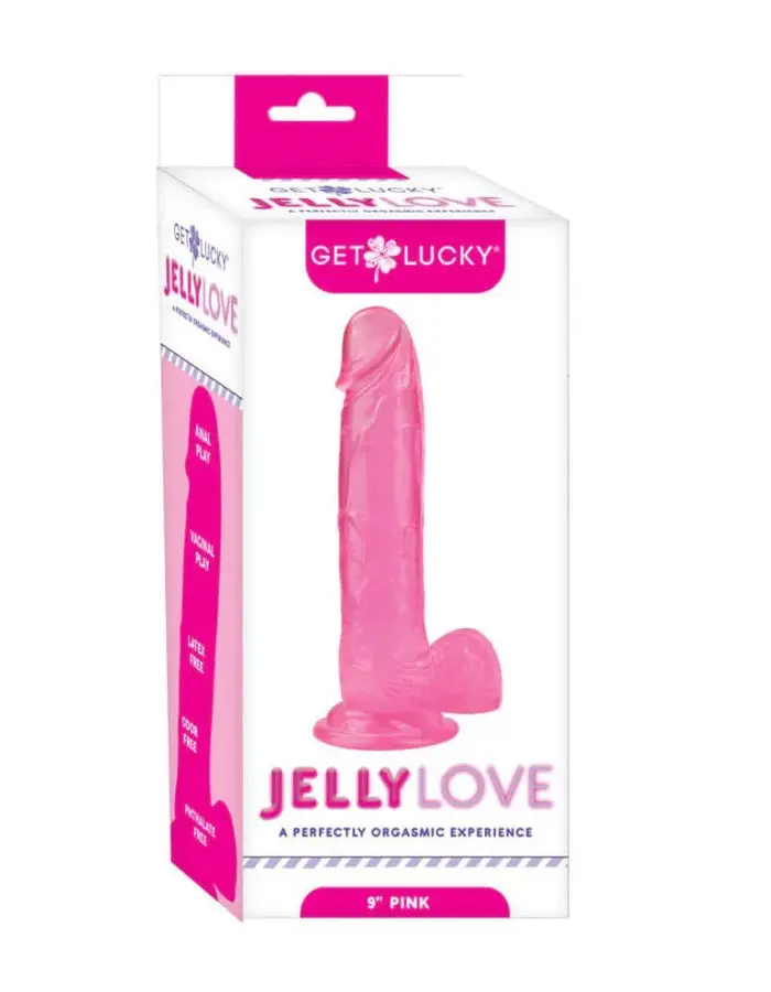 9 Inch Jelly Dong Pink