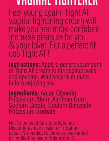 Tight Af Fishbowl Tightener Cream 10ml - Pop Display of 65