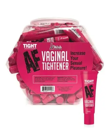 Tight Af Fishbowl Tightener Cream 10ml - Pop Display of 65