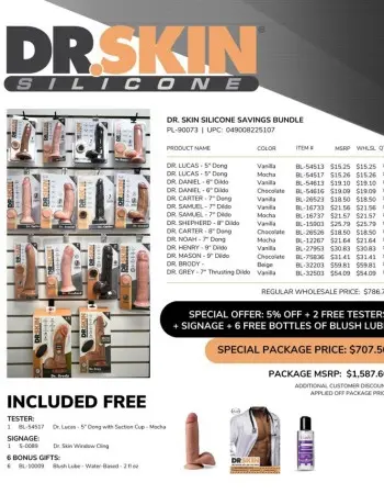 Dr Skin Silicone Savings Bundle