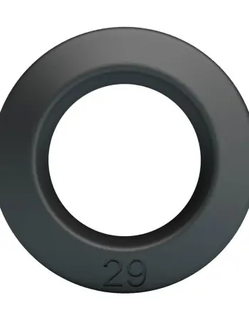 Brodan - Cockring Super Soft Silicone - Black
