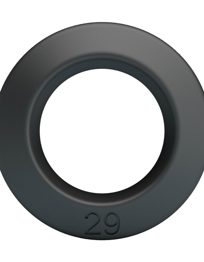 Brodan - Cockring Super Soft Silicone - Black