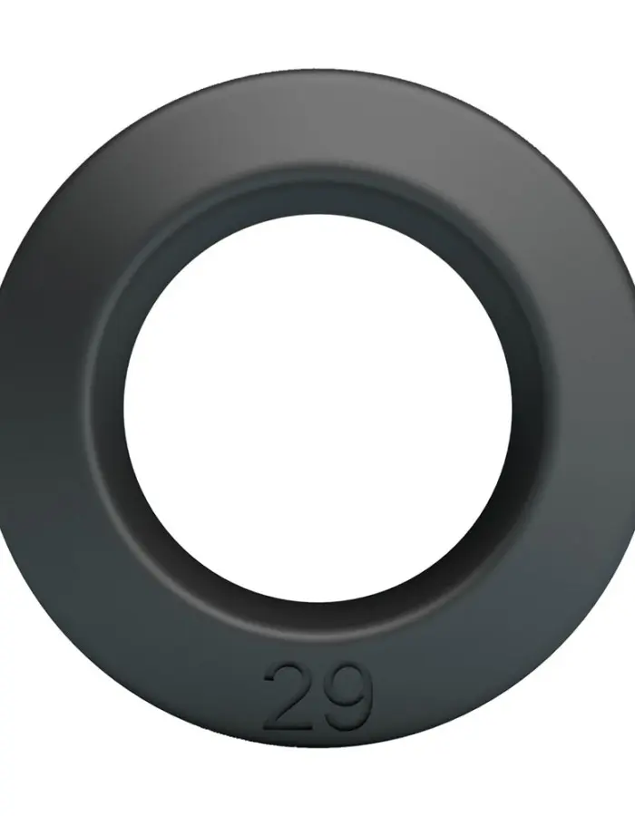 Brodan - Cockring Super Soft Silicone - Black