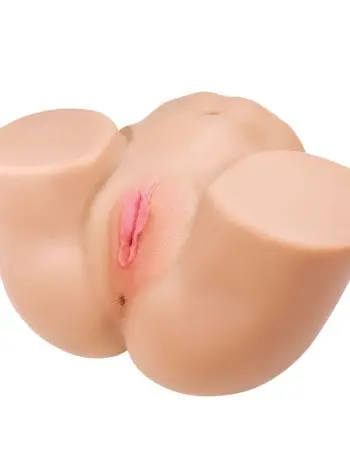 Olivia - Vagina and Anal Masturbator Vibrating - White